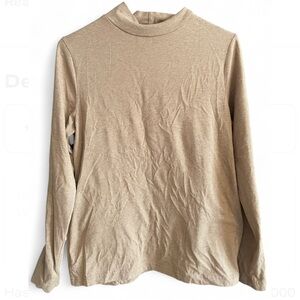 Tan Long Sleeve Top